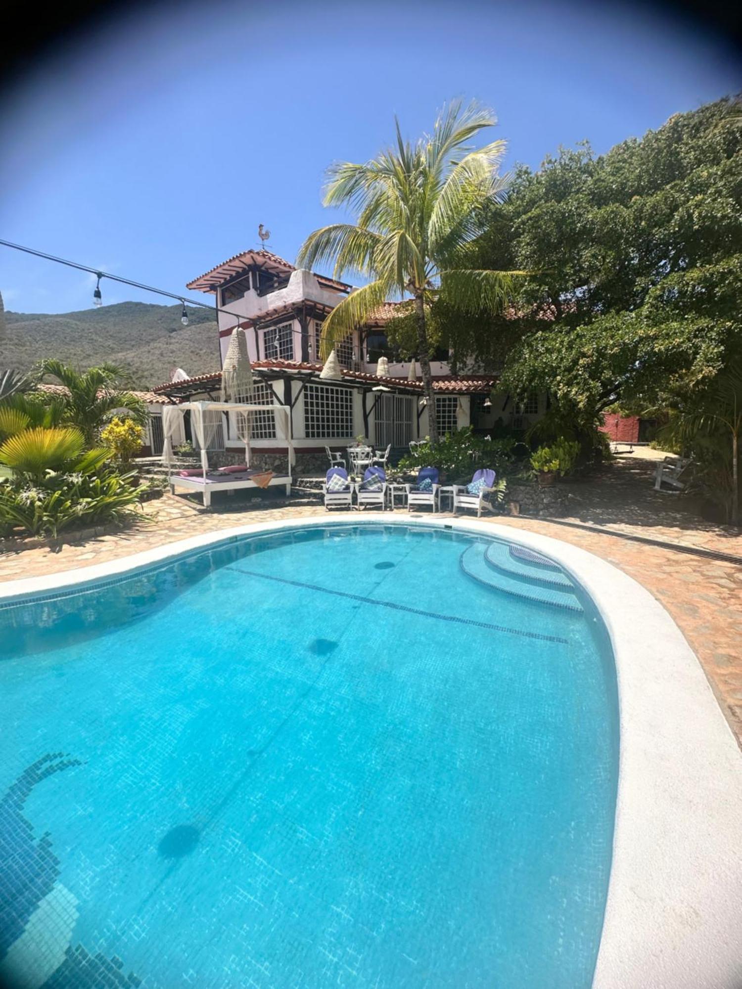 Rancho Rebecca, Villa De Lujo Para Un Max 10 Personas, Vistas Panoramicas Playa Y Montanas, Piscina, 5 H, 5 B En Guarame, Isla De Margarita Flandes 외부 사진